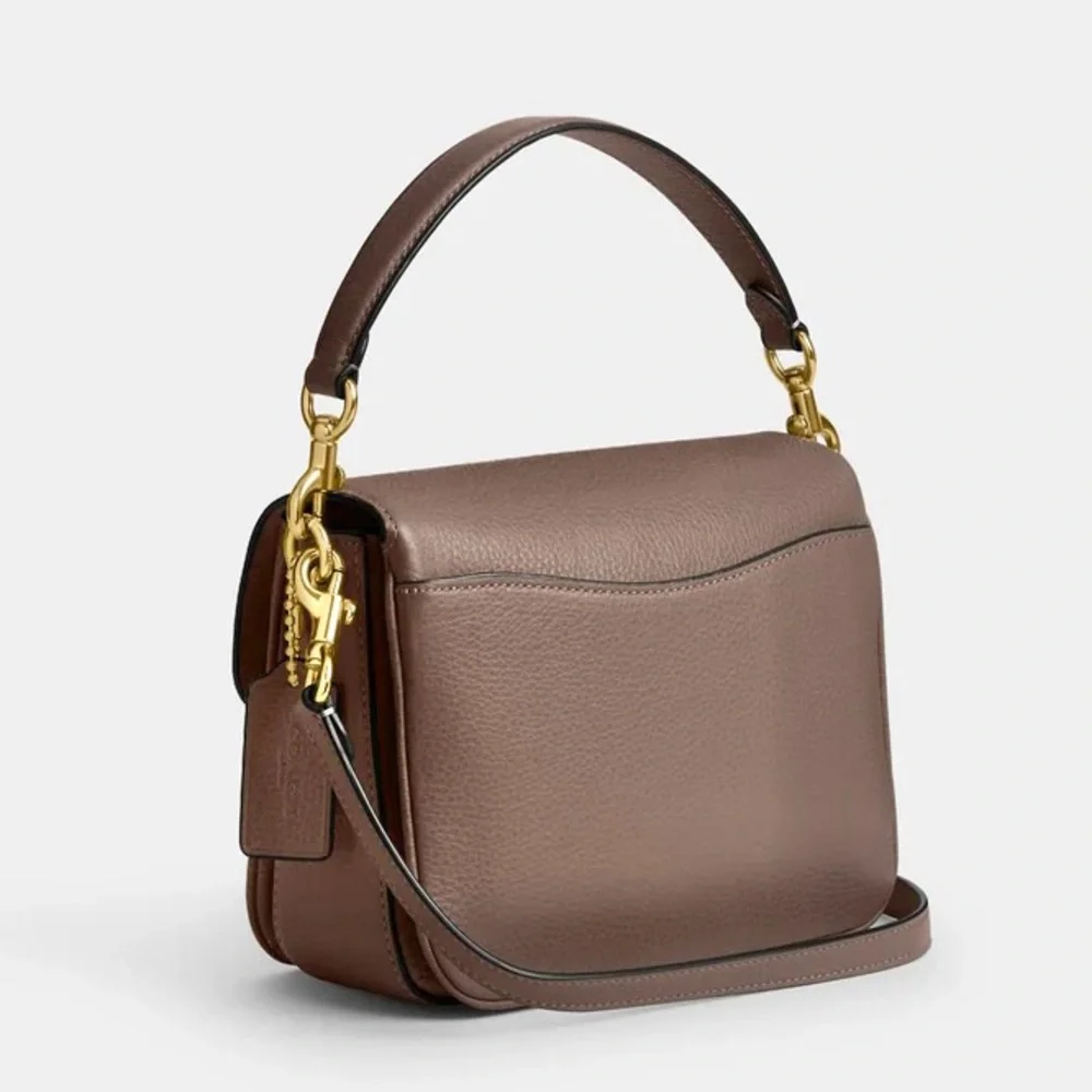 Coach Women’s Cassie 19 Leather Crossbody - Dark Stone - Picture 2 of 10